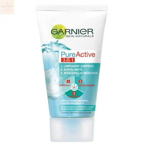 Garnier Active 3 In 1 Cleansing Gel 150ml - Jag Couture Beauty