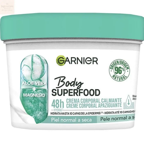 Garnier Body Superfood Aloe Vera Calming Body Cream 380ml Jag Couture Beauty
