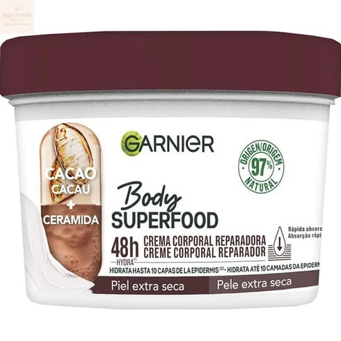 Garnier Body Superfood Cocoa Repair Body Cream 380ml Jag Couture Beauty