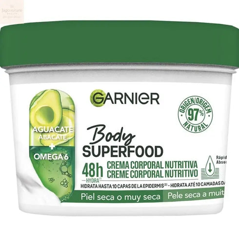 Garnier Body Superfood Nourishing Avocado Body Cream 380ml Jag Couture Beauty