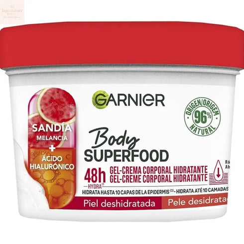 Garnier Body Superfood Watermelon Moisturising Body Cream Gel 380ml Jag Couture Beauty