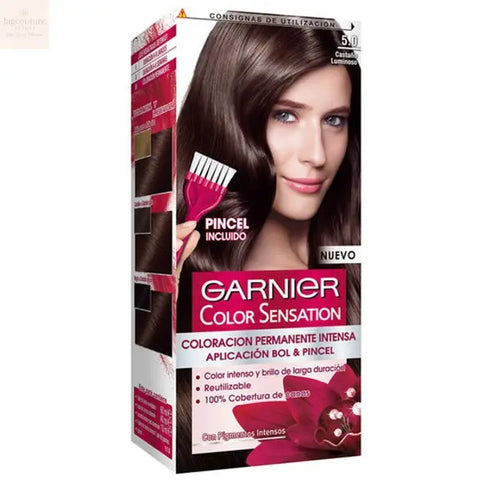 Garnier Color Sensation 5 Castaño Luminoso Jag Couture Beauty