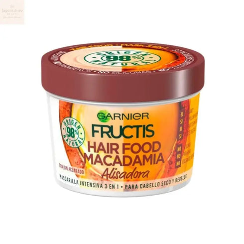 Garnier Fructis Hair Food Macadamia Smoothing Mask 390ml Jag Couture Beauty