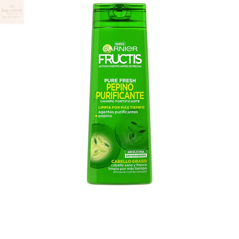 Garnier Fructis Pure Fresh Cucumber Purifying Shampoo 360ml Jag Couture Beauty