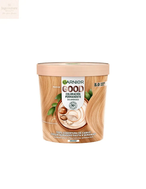 Garnier Good Coloración Permanente 8,0 Rubio Miel 1 U Jag Couture Beauty