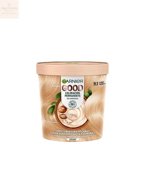 Garnier Good Coloración Permanente 9,1 Rubio Vainilla 1 U Jag Couture Beauty