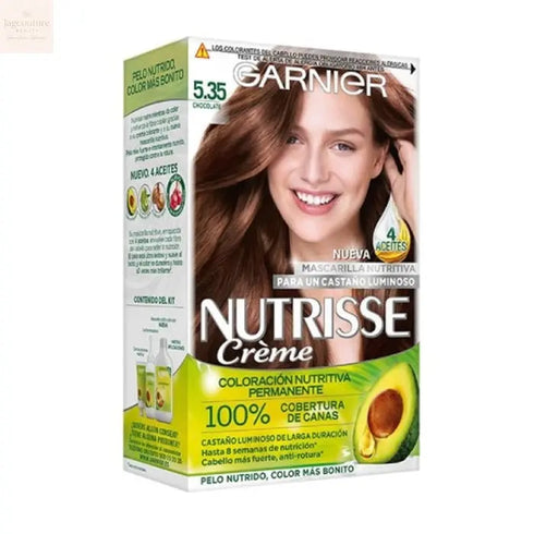 Garnier Nutrisse Crème Nourishing Color 5.35 Chocolate Jag Couture Beauty