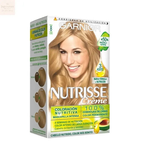 Garnier Nutrisse Crème Nourishing Color 8 Clair Blonde Jag Couture Beauty