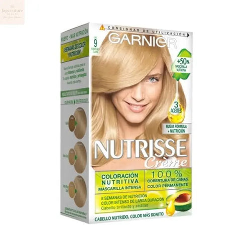 Garnier Nutrisse Crème Nourishing Color 9 Very Light Blonde Jag Couture Beauty