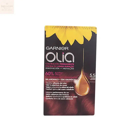 Garnier Olia Permanent Coloring 5,5 Mahogany Jag Couture Beauty