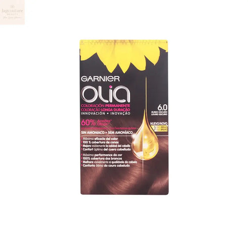 Garnier Olia Permanent Coloring 6.0 Dark Blonde Jag Couture Beauty