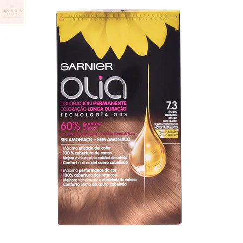 Garnier Olia Permanent Coloring 7,3 Golden Dark Blonde - Jag Couture Beauty