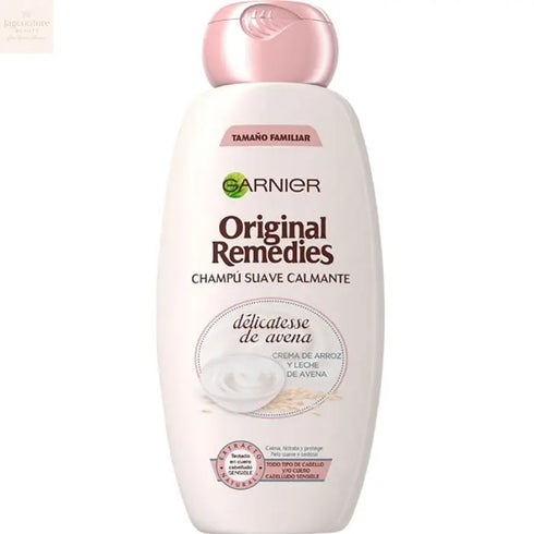 Garnier Original Remedies Delicatesse Moisturizing Shampoo 600ml Jag Couture Beauty