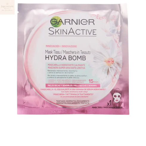 Garnier Skinactive Hydrabomb Soothing Moisturizing Facial Mask Jag Couture Beauty