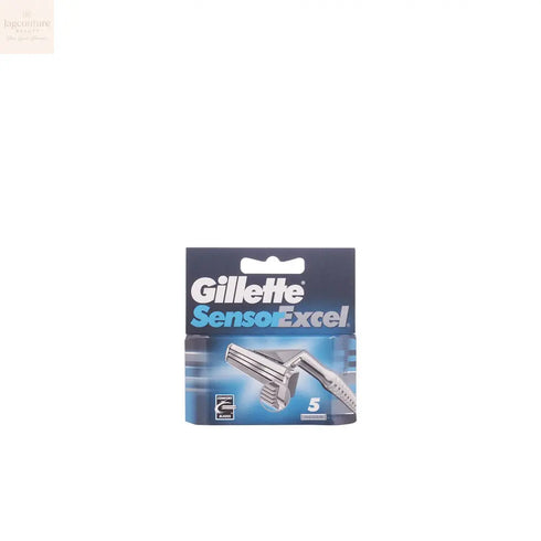 Gillette Sensor Excel Refill 5 Units Jag Couture Beauty