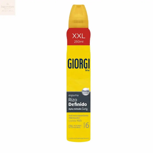 Giorgi Line Defined Curl Mousse Suitable for Curly Method 250ml Jag Couture Beauty