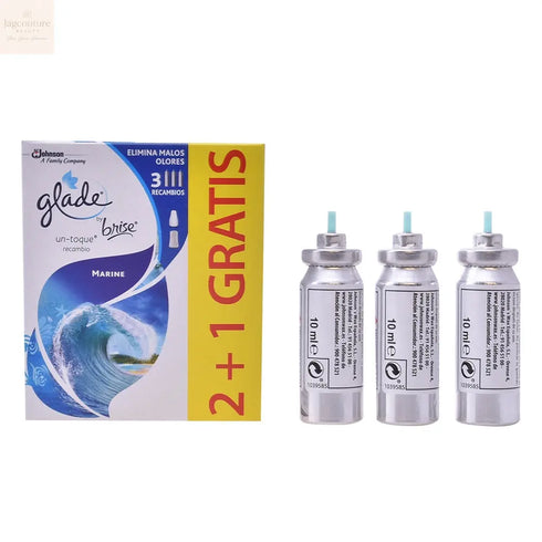 Glade Un Toque Ambientador Recambio Marine 3 Piezas Jag Couture Beauty