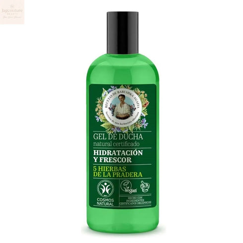 Green Agafia 5 Hierbas De La Pradera Gel De Baño Frescor Natural 260ml Jag Couture Beauty