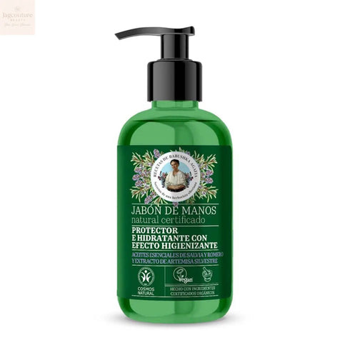 Green Agafia Protector Efecto Higienizante Jabon De Manos Jabon De Manos Con Dosificador 300ml Jag Couture Beauty