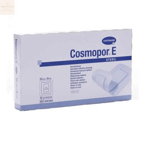 Hartmann Cosmopor E Steril Absorbent Adhesive Dressing 15X8cm 10 Units Jag Couture Beauty