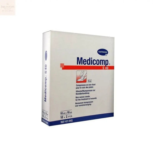 Hartmann Medicomp Sterile Gauze 10x10cm 10x2 Units Jag Couture Beauty