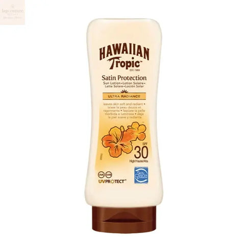 Hawaiian Tropic Satin Protection Ultra Radiance Sun Lotion Spf30 180ml - Jag Couture Beauty