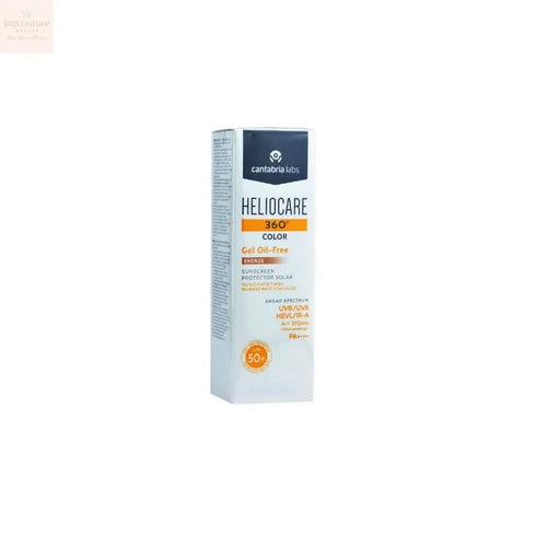 Heliocare 360º Color Gel Oil-Free Spf50 Bronze 50ml Jag Couture Beauty