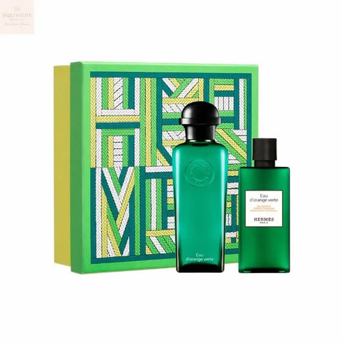 Hermès Eau D'Orange Verte Eau De Cologne Spray 100ml Set 2 Pieces - Jag Couture Beauty