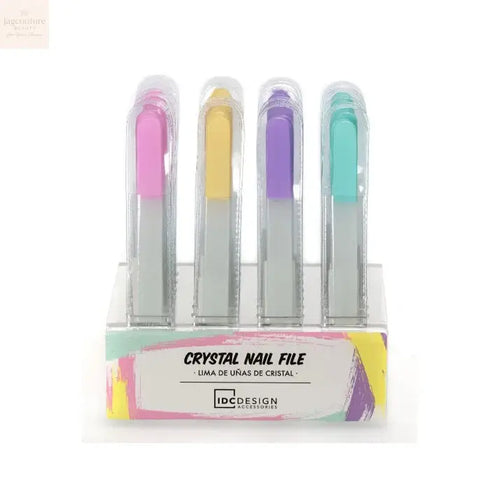 IDC Institut Crystal Nail File 1 Unit Jag Couture Beauty