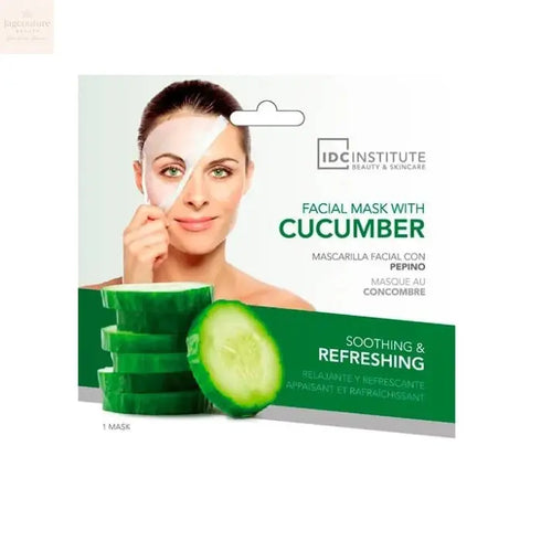 IDC Institute Facial Mask With Cucumber 1 Unit Jag Couture Beauty
