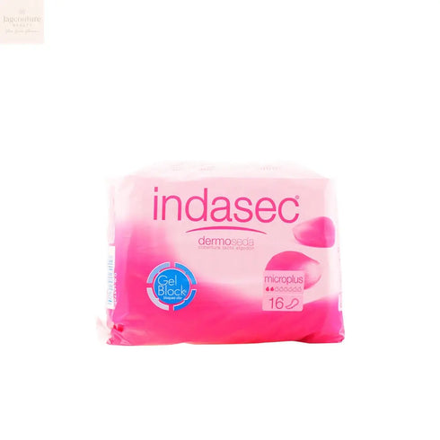 Indasec Dermoseda Compresses Incontinence Micro Plus 16 Units Jag Couture Beauty