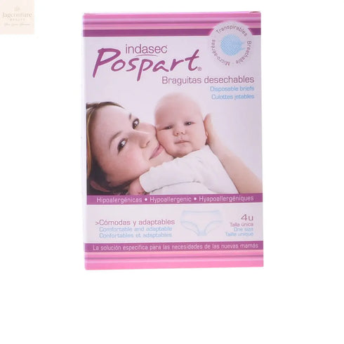 Indasec Pospart Single Size Disposable Panties 4 Units Jag Couture Beauty