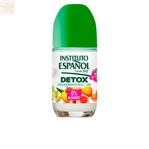 Instituto Español Detox 0% Aluminium Roll On Deodorant 75ml Jag Couture Beauty