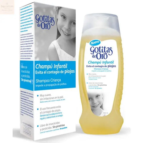 Instituto Español Gotitas De Oro Anti Louse Shampoo 500ml Jag Couture Beauty