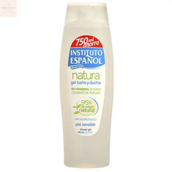 Instituto Español Natura Sensitive Skin Shower Gel 750ml - Jag Couture Beauty