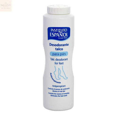 Instituto Español Talc Deodorant For Feet 185g Jag Couture Beauty