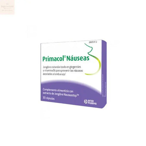 Inter Pharma Primacol Nausea 30 Capsules Jag Couture Beauty