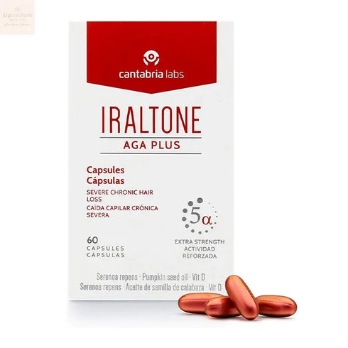 Iraltone Aga Plus Hair Loss 60 Capsules Jag Couture Beauty