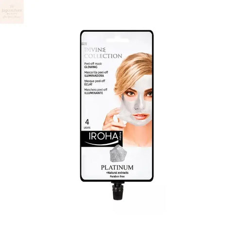 Iroha Nature Platinum Peel Off Mask Glowing 4 Uses Jag Couture Beauty