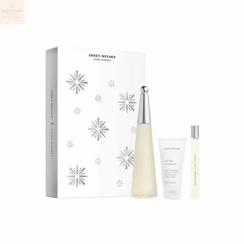 Issey Miyake L'Eau D'Issey Eau De Toilette Spray 100ml Set 3 Pieces - Jag Couture Beauty