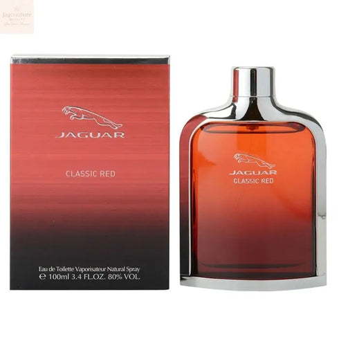 Jaguar Classic Red Eau De Toilette Spray 100ml Jag Couture Beauty