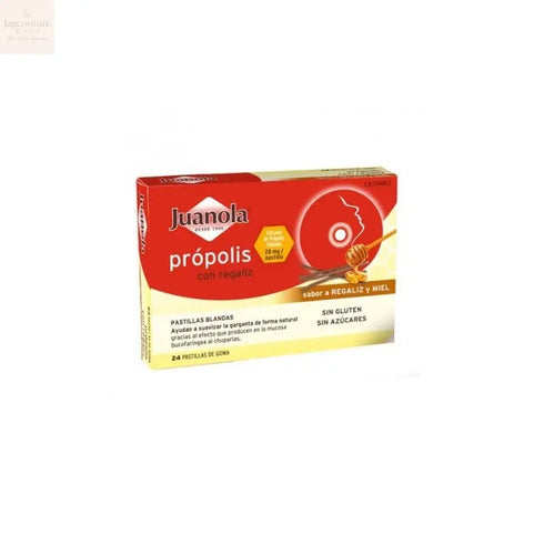 Juanola Propolis And Licorice Soft Tabs 24 Units Jag Couture Beauty