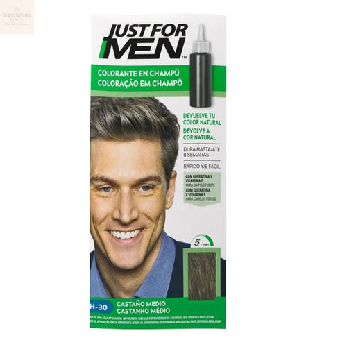Just For Men Medium Brown Shampoo Colour 30ml - Jag Couture Beauty