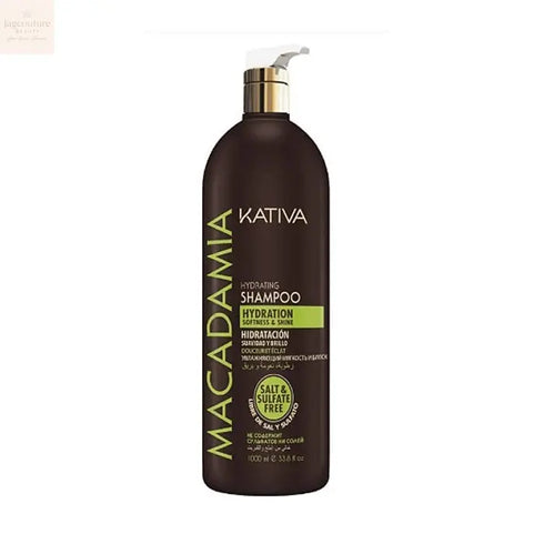 Kativa Macadamia Shampoo 1000ml - Jag Couture Beauty