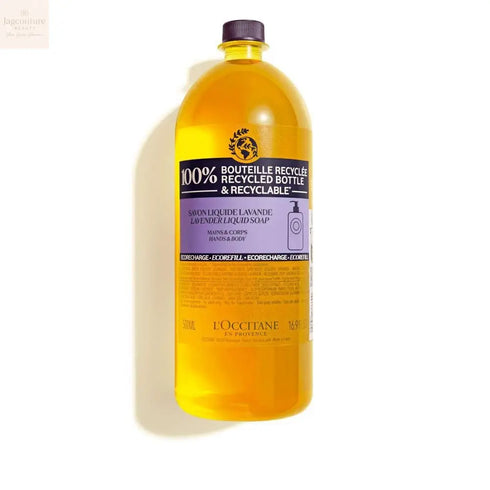 L'occitane Lavanda Jabón Líquido De Manos y Cuerpo Recarga 500ml - Jag Couture Beauty