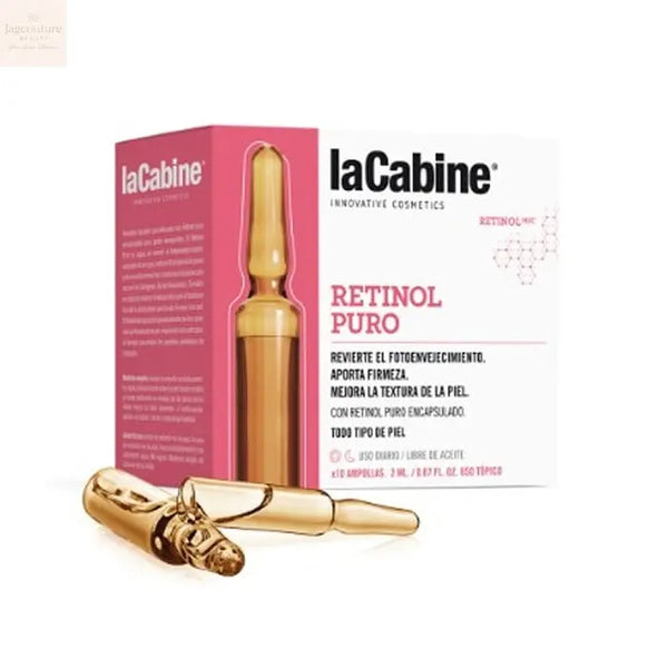 La Cabine Ampoules Retinol Pure 10x2ml - Jag Couture Beauty
