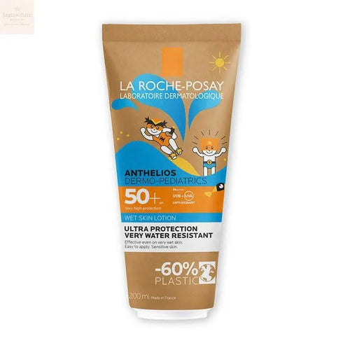 La Roche Posay Anthelios Dermo Pediatrics Wet Skin Gel Lotion Spf50 200ml Jag Couture Beauty