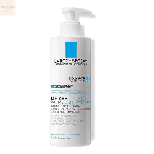 La Roche Posay Lipikar Baume Light AP+M 400ml Jag Couture Beauty