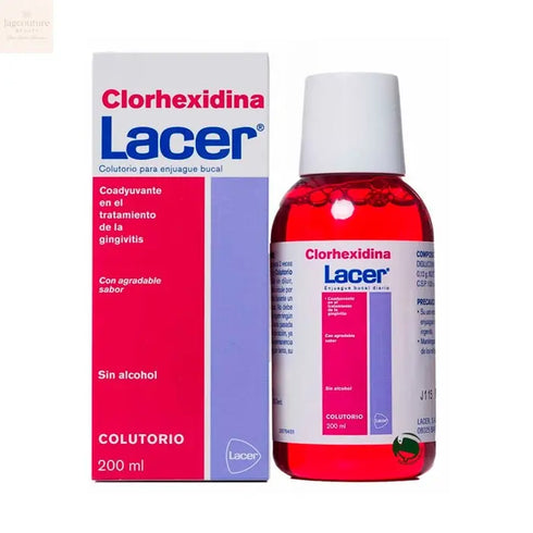 Lacer Chlorhexidine Mouthwash 200ml Jag Couture Beauty