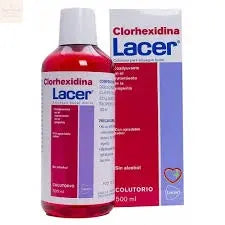 Lacer Chlorhexidine Mouthwash 500ml Jag Couture Beauty